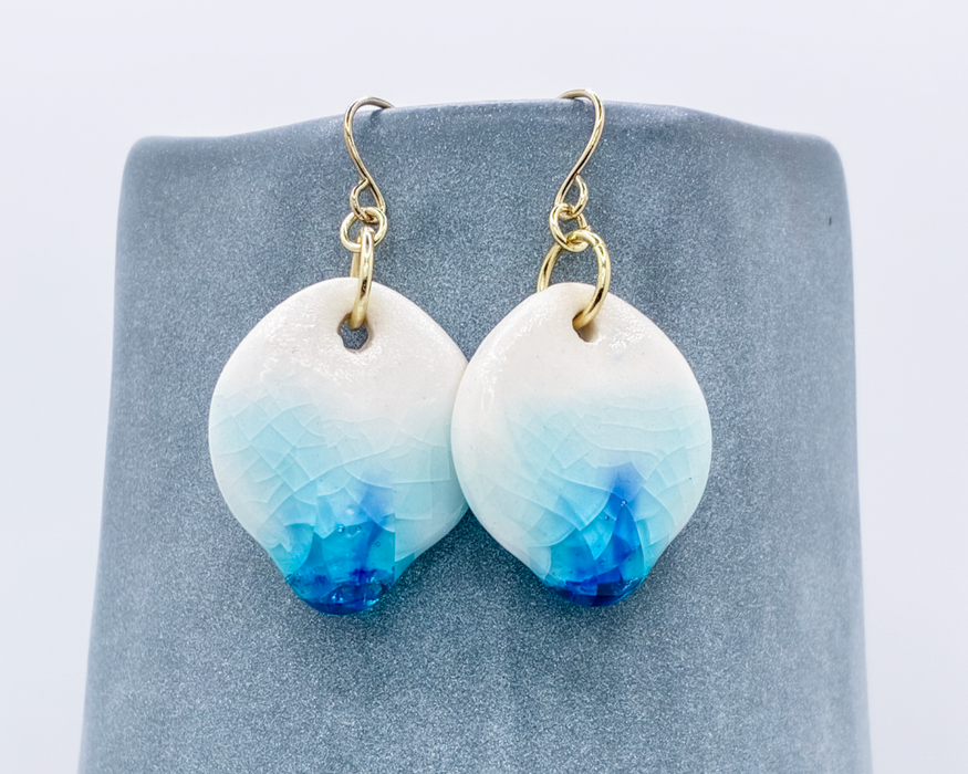 Blue Hole Descent Earrings